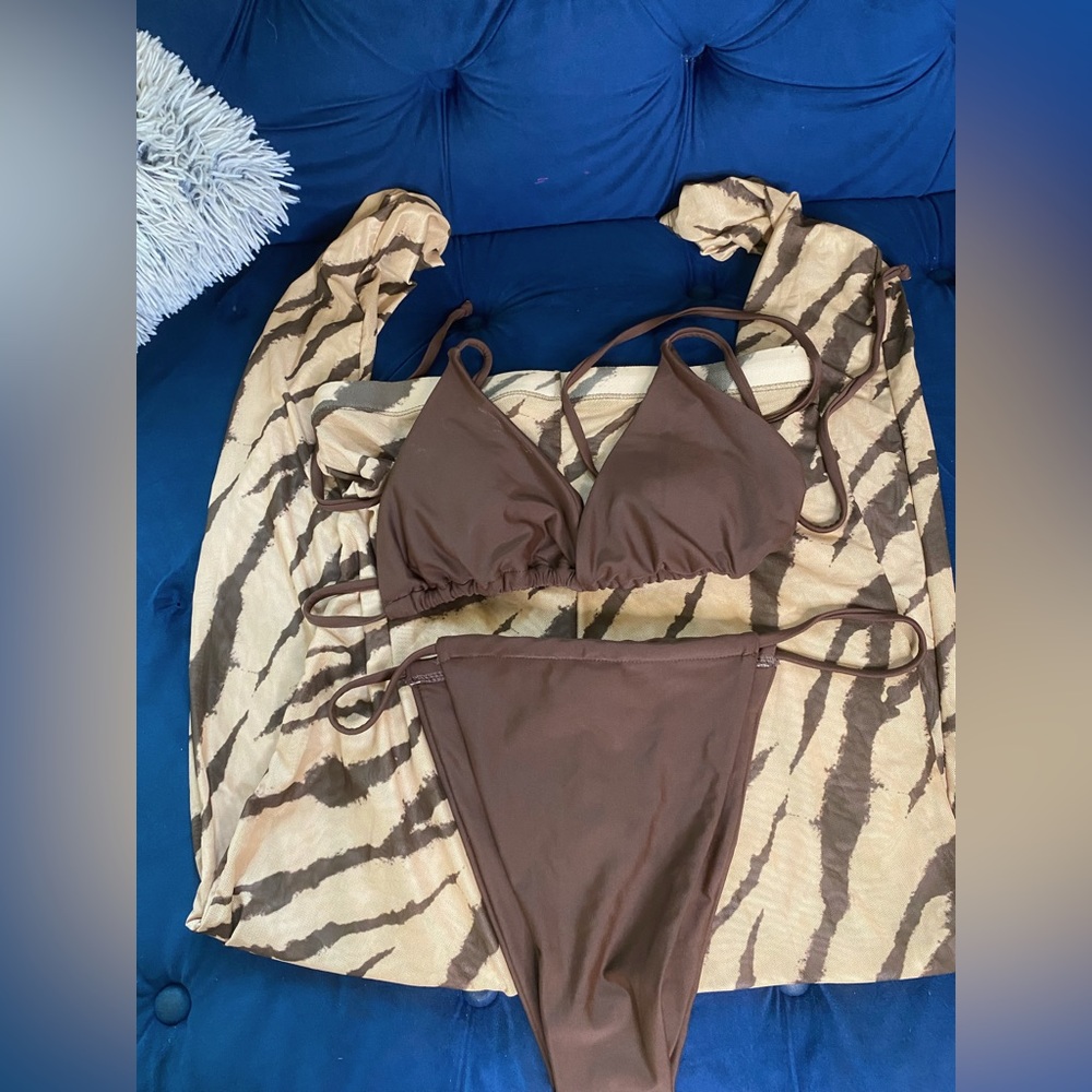 3 piece bathing suit